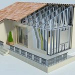 каркас дома из профильной трубы