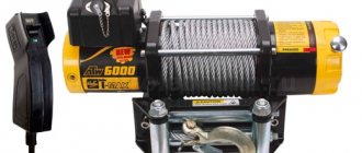 Лебедка T-MAX 6000 для Нивы 2121