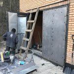 Монтаж гаражных ворот