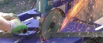 Отрезной станок из болгарки что можно резать