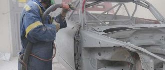 Пескоструйная обработка – лучший способ очистки кузова автомобиля