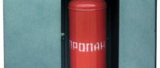 Правила хранения газовых баллонов в помещениях.