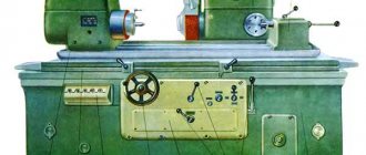 Принцип работы круглошлифовального станка