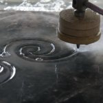 Процесс гидрообразивной резки